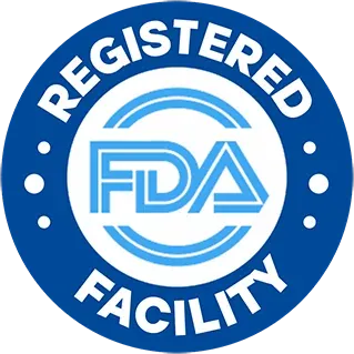 Registered FDA facility seal